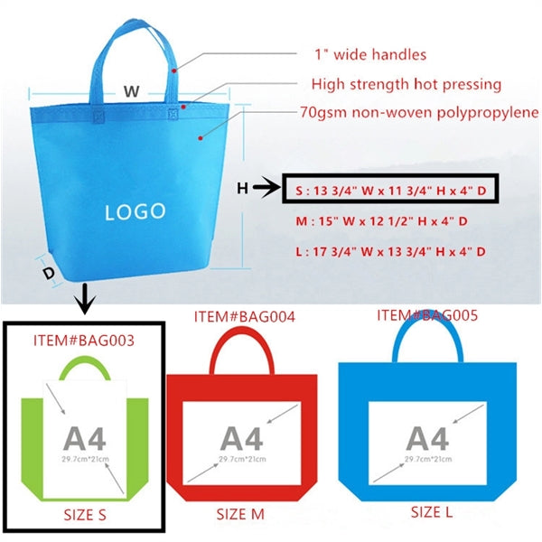 Customize Non-Woven Tote Bag