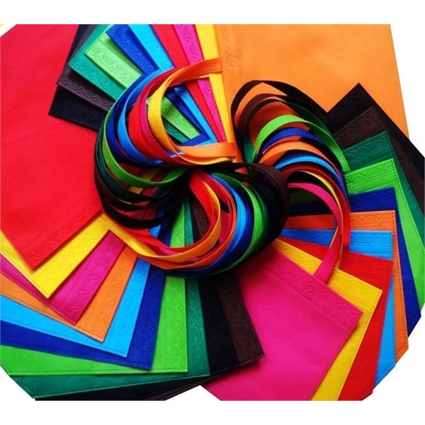 Customize Non-Woven Tote Bag (17 3/4" W x 13 3/4" H x 4" D)