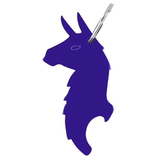 Llama Shape Bottle Opener Key Ring