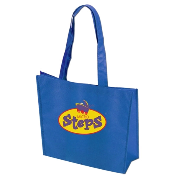 Large Non Woven Tote With 28" Straps- Full Color