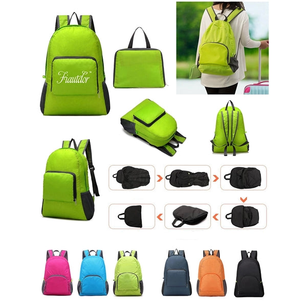Foldable outdoor waterproof backpack
