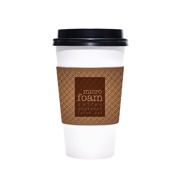 Dimpled Kraft Coffee Sleeve for 12-24 oz. Cups