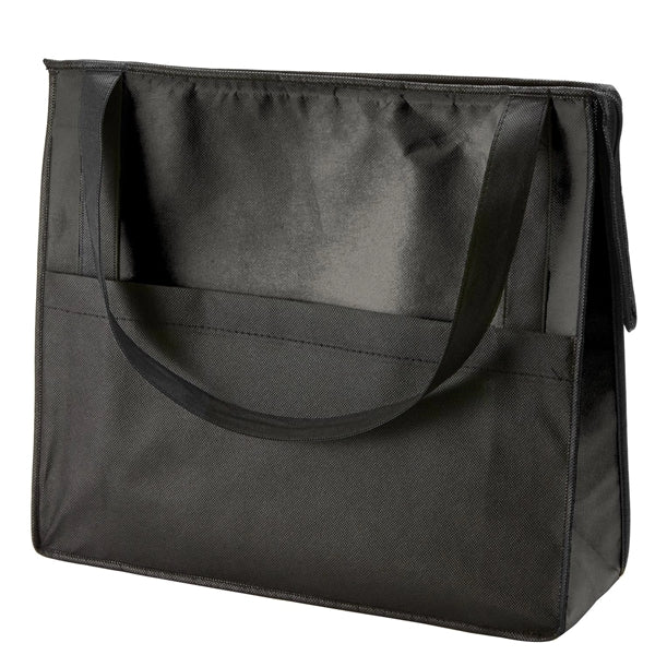Zipper Tote with Front Pocket