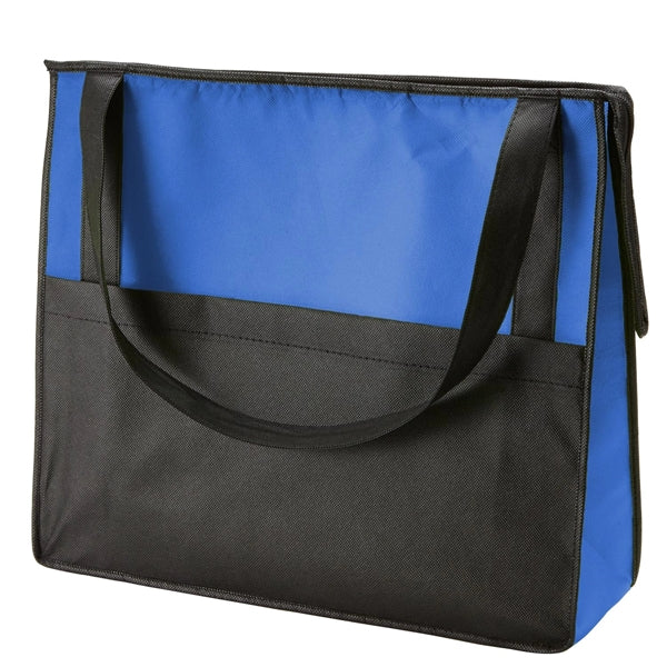 Zipper Tote with Front Pocket