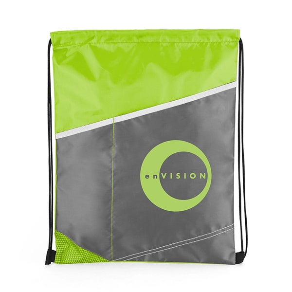 Contrast Cinch Bag