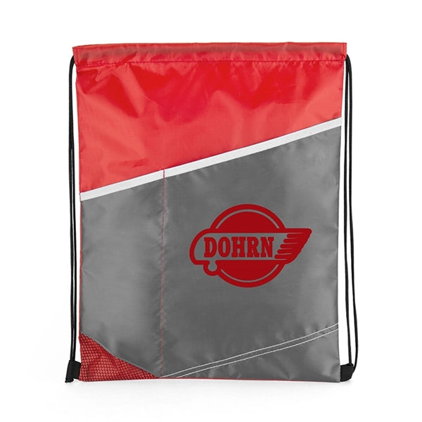 Contrast Cinch Bag