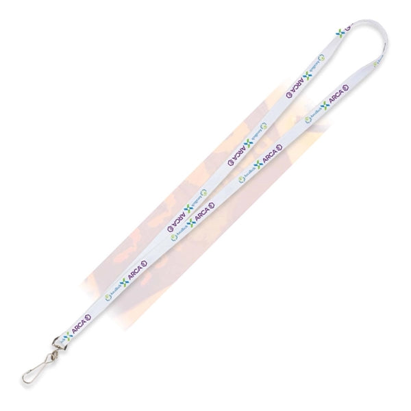 3/8" Super Soft Polyester Multi-Color Sublimation Lanyard