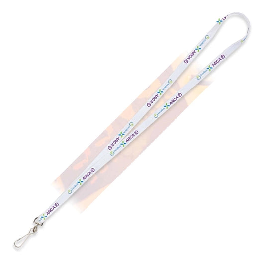 3/8" Super Soft Polyester Multi-Color Sublimation Lanyard