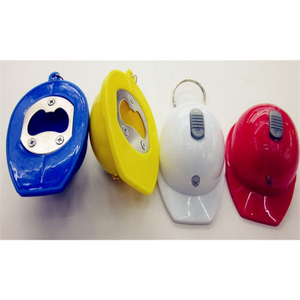 Hard Hat Led Bottle Opener LED keychain