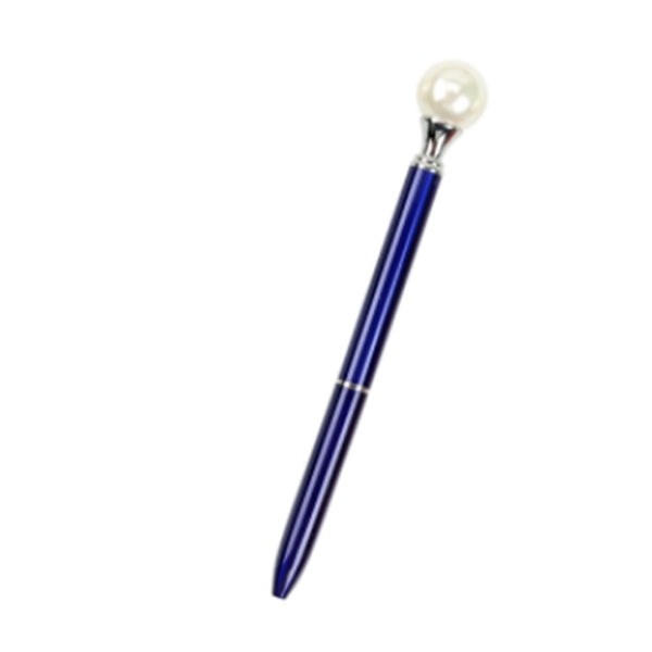 Big Pearl Metal Ballpoint Pen