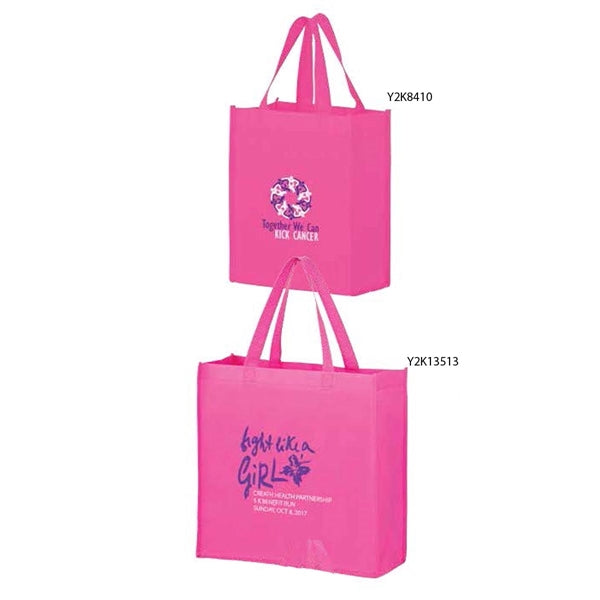Breast Cancer Awareness Pink Tote Bag - Screen Print