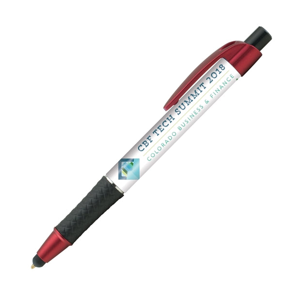 Elite Metallic w/ Stylus - Digital Full Color Wrap Pen