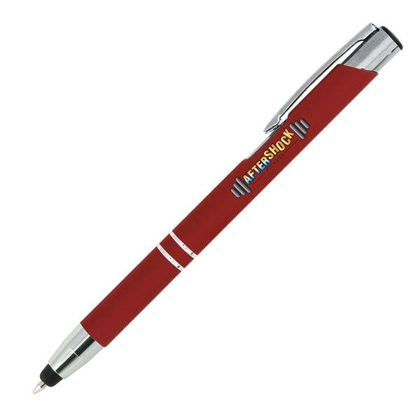 Tres-Chic Softy Stylus - ColorJet - Full-Color Metal Pen