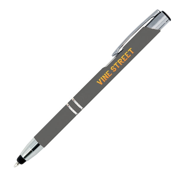 Tres-Chic Softy Stylus - ColorJet - Full-Color Metal Pen