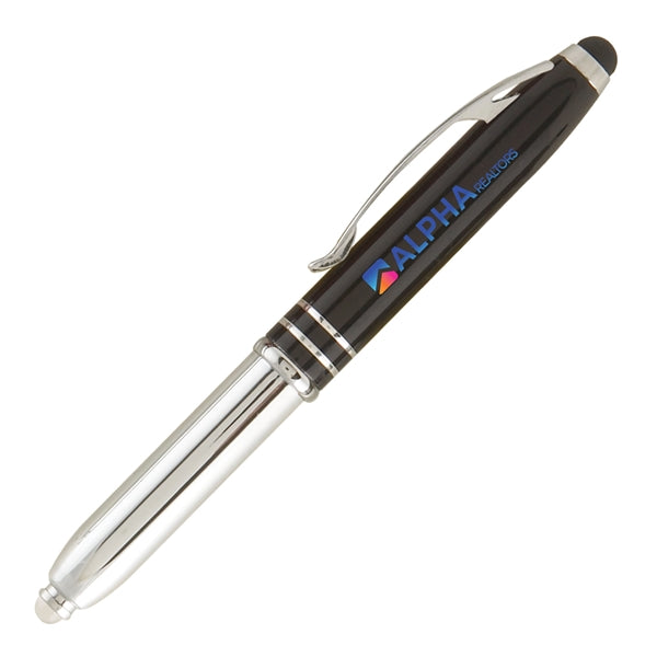 Vivano Duo w/LED Light & Stylus - ColorJet - Metal Pen