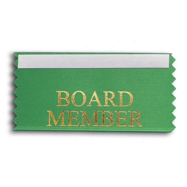 Horizontal badge ribbon