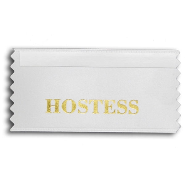 Horizontal badge ribbon