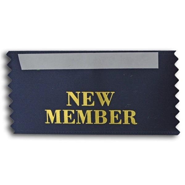 Horizontal badge ribbon