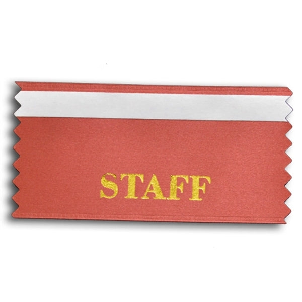 Horizontal badge ribbon