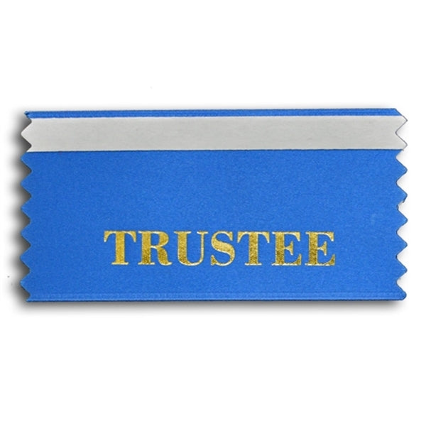 Horizontal badge ribbon