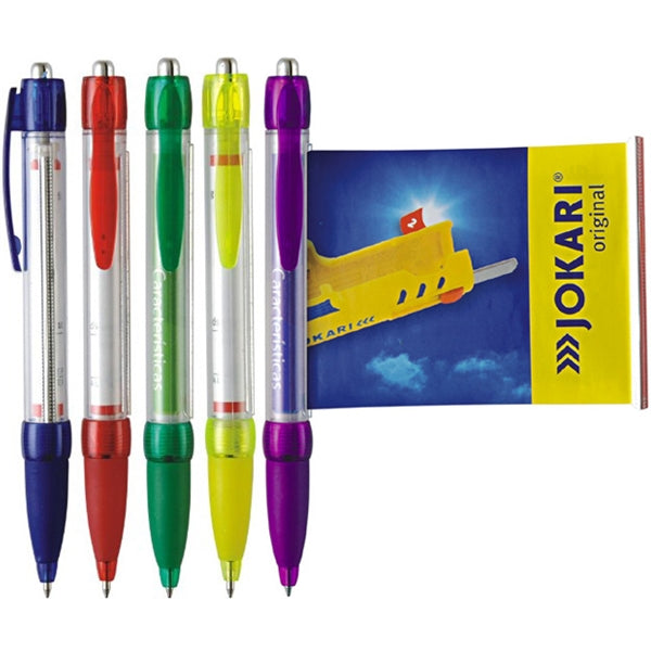 Plastic Retractable Ballpoint Pen Reel Banner