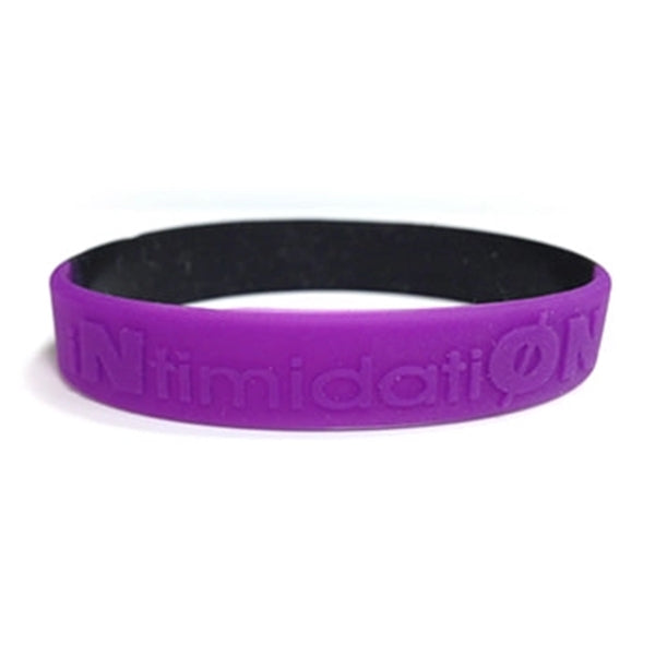 Segmented Embossed 7" x 1/2" Custom Silicone Wristband