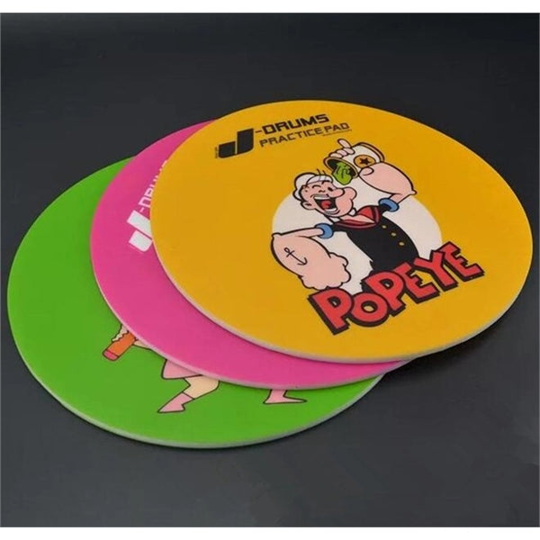 5"Round Rubber Jar Opener (Full color imprint)