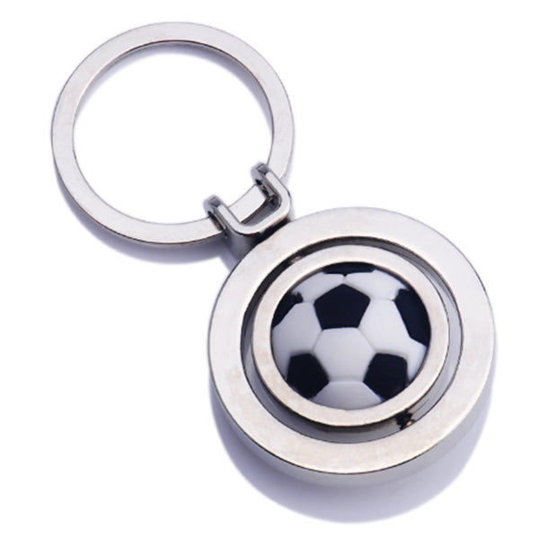 Metal Keychain with Rotate Ball