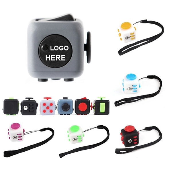 Mini Fidget Cube Lanyard