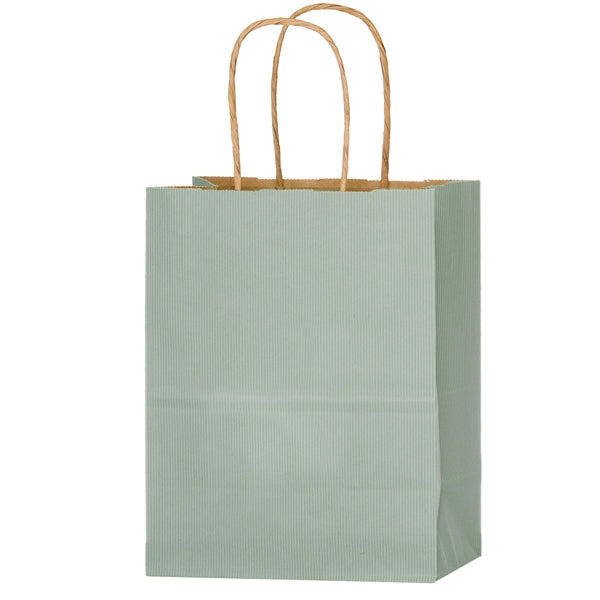 Matte Color Paper Shopper Bag - Flexo Ink
