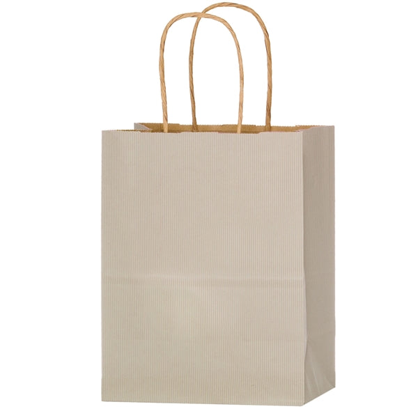 Matte Color Paper Shopper Bag - Flexo Ink