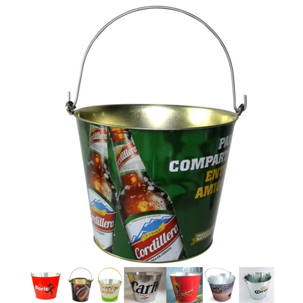 5L Full Color tin Ice Bucket/ Beer Bucket