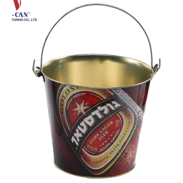 5L Full Color tin Ice Bucket/ Beer Bucket