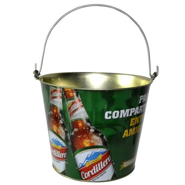 5L Full Color tin Ice Bucket/ Beer Bucket