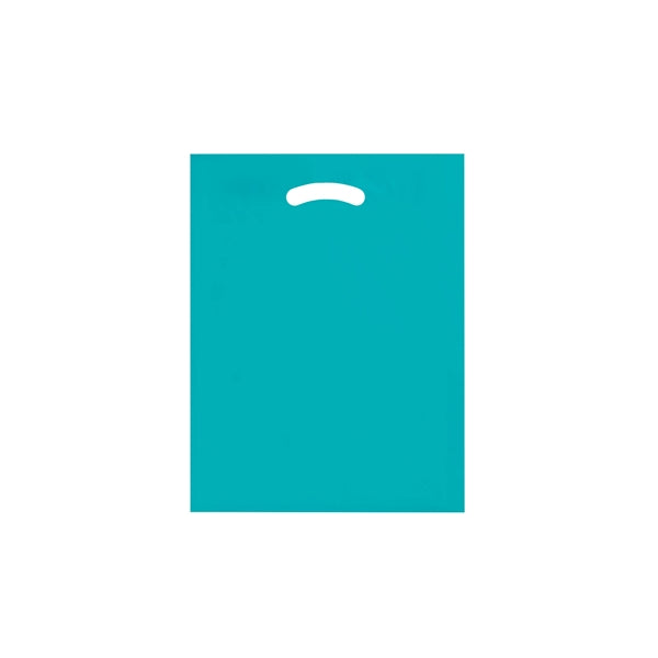 Die Cut Fold-Over Reinforced Plastic Bag - Flexo Ink