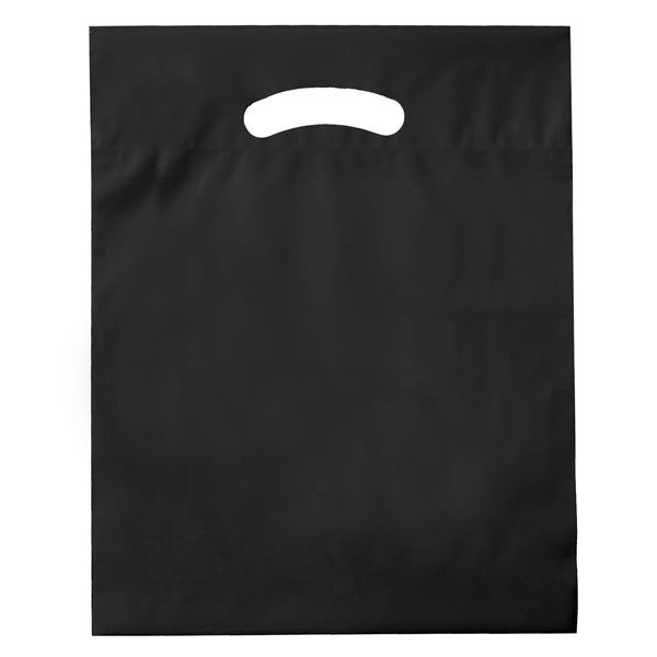 Die Cut Fold-Over Reinforced Plastic Bag - Flexo Ink