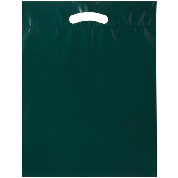 Die Cut Fold-Over Reinforced Plastic Bag - Flexo Ink