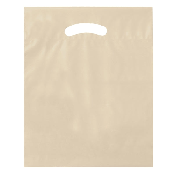 Die Cut Fold-Over Reinforced Plastic Bag - Flexo Ink