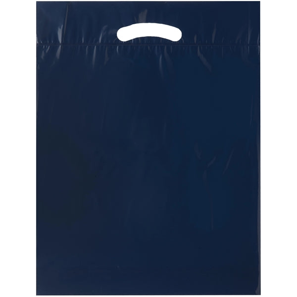 Die Cut Fold-Over Reinforced Plastic Bag - Flexo Ink