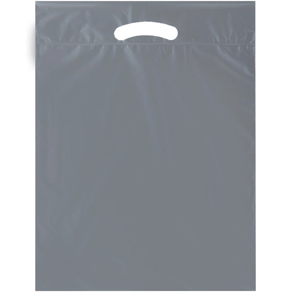 Die Cut Fold-Over Reinforced Plastic Bag - Flexo Ink