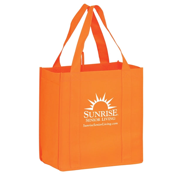 Heavy Duty Non-Woven Grocery Tote Bag - Screen Print