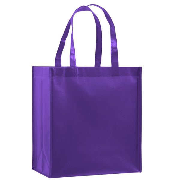 Gloss Laminated Designer Grocery Tote Bags - Screen Print