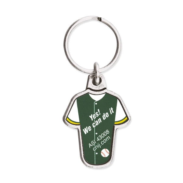 Express Line Baseball Jersey Key Chain (1 1/4" x 1 3/4")