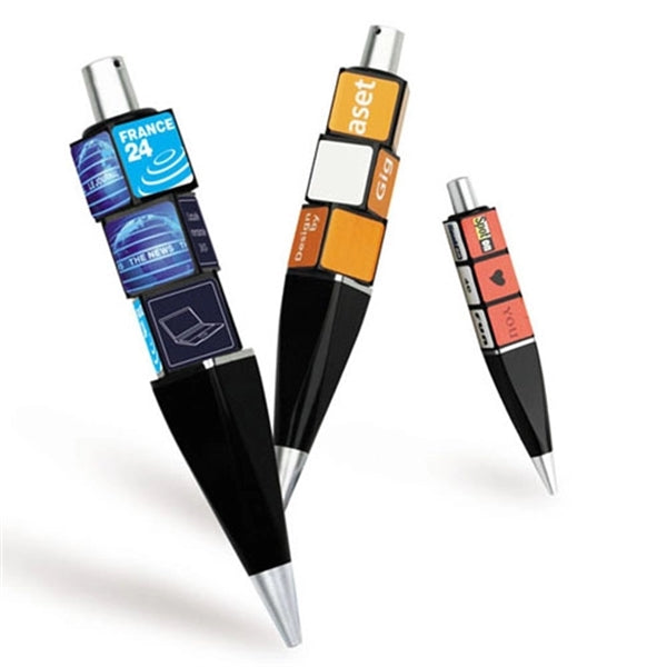 Puzzle Cube Fidget Pen Custom