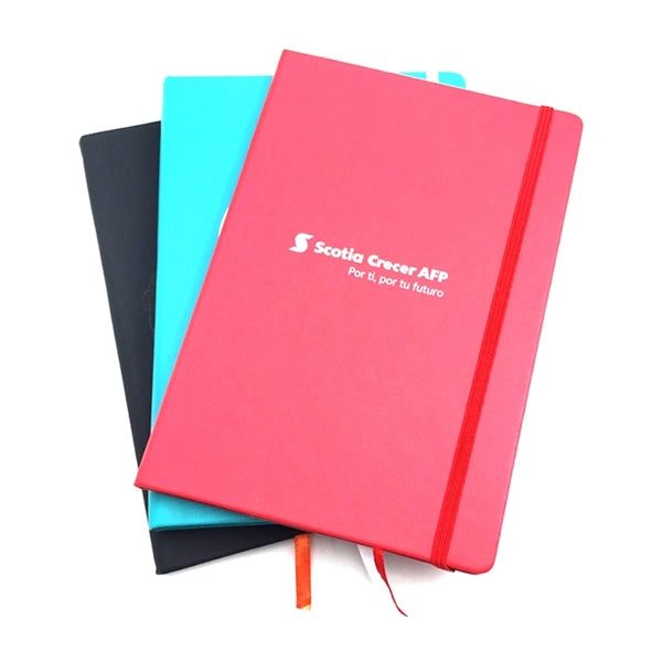 PU Leather Notebook with Elastic Band