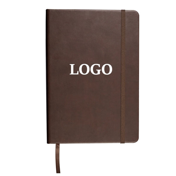 PU Leather Notebook with Elastic Band