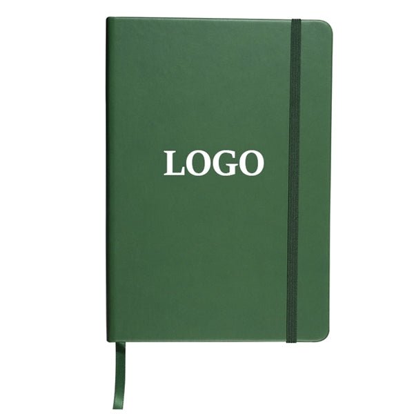 PU Leather Notebook with Elastic Band