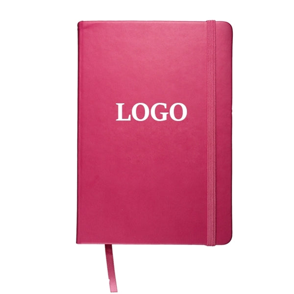 PU Leather Notebook with Elastic Band