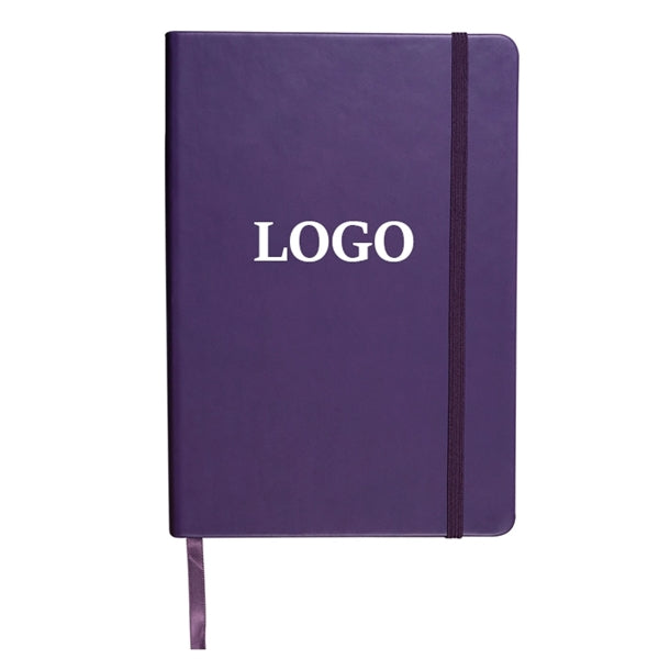 PU Leather Notebook with Elastic Band