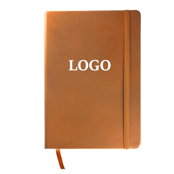 PU Leather Notebook with Elastic Band